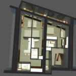 3D floor plan of 150 sqm investment property near Liston in Corfu Old Town