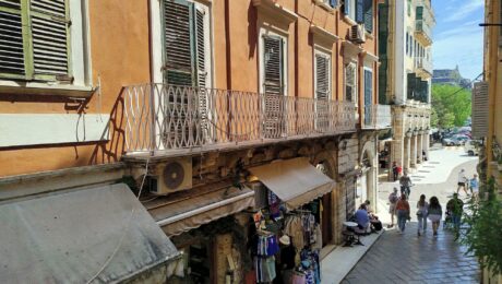 View towards historic Pentofanaro area