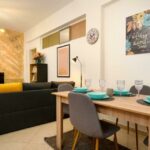 Dining area in fully equipped Airbnb investment property near Corfu Town center