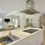 Bright kitchen space with modern finishes