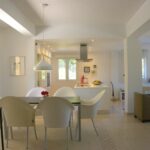 Bright open-plan living room with modern layout