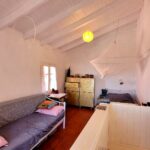 Bedroom on the first floor of Pentati house