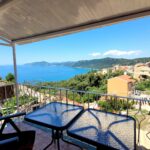 Semi-detached house in Pentati Corfu with sea view terrace