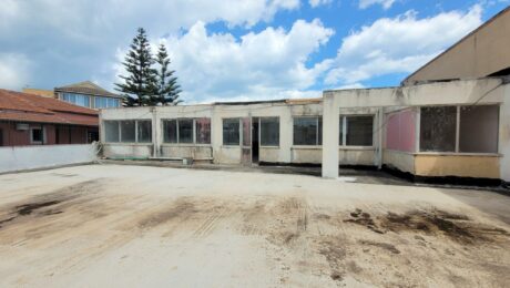 Commercial building for sale on Paleokastritsa National Road Corfu with roadside frontage