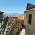 Traditional village house for renovation in Spartylas Corfu with sea views
