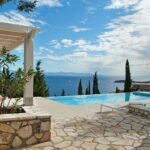 Sea view villa in Paxos with infinity pool and panoramic Ionian Sea views
