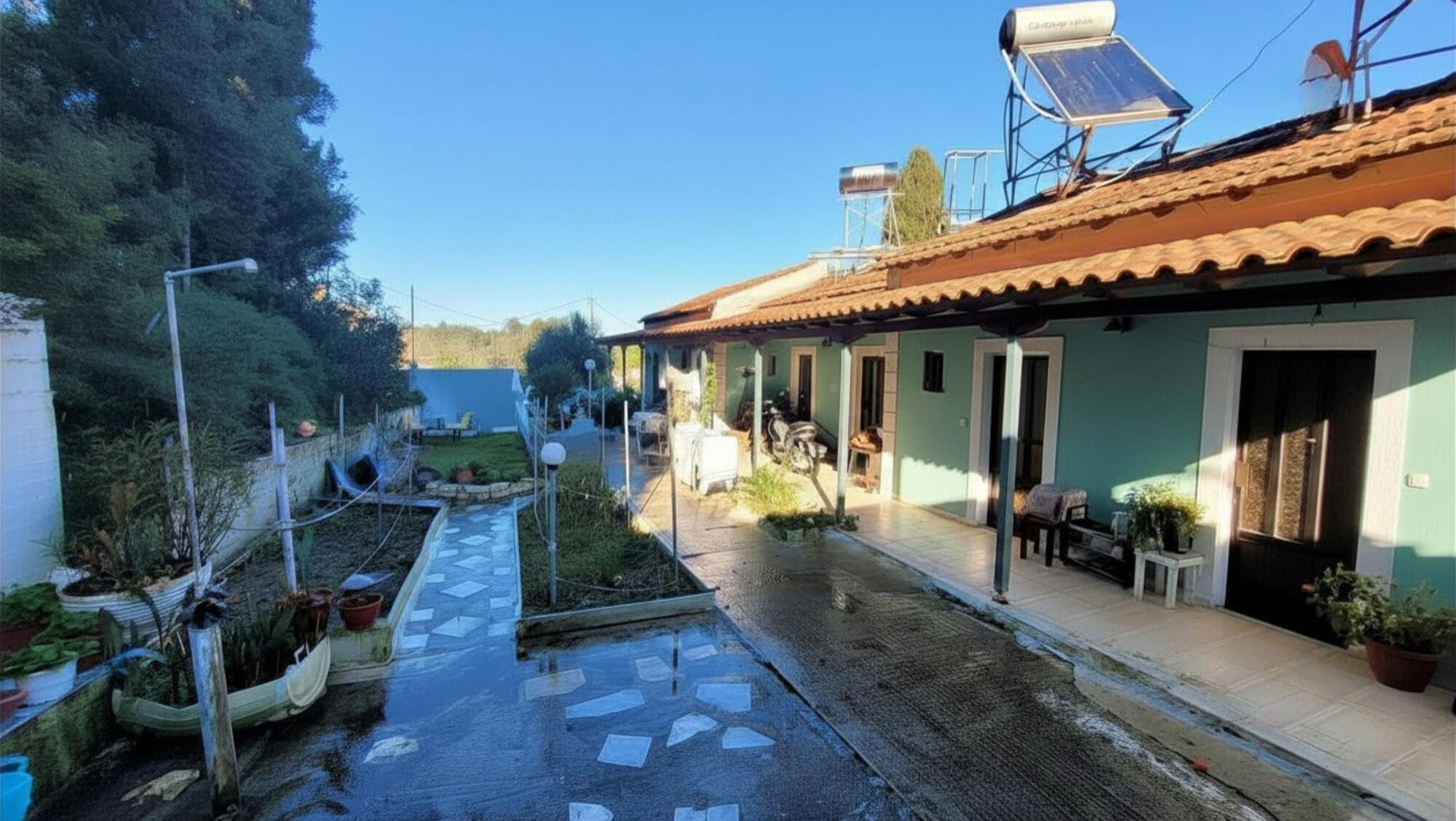 Apartment complex for sale in Kavos Corfu with tourist accommodation units and large private plot