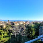 Distant sea views from apartment complex for sale in Kavos South Corfu near local beaches