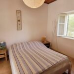 Bright bedroom in traditional Corfu village residence for sale