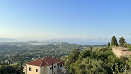 Building plot with unobstructed sea views in Agioi Deka Corfu