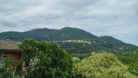 Land for sale in Gastouri Corfu with Agioi Deka mountain views