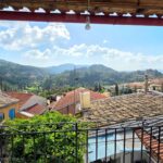 Balcony with countryside views in Kato Garouna Corfu