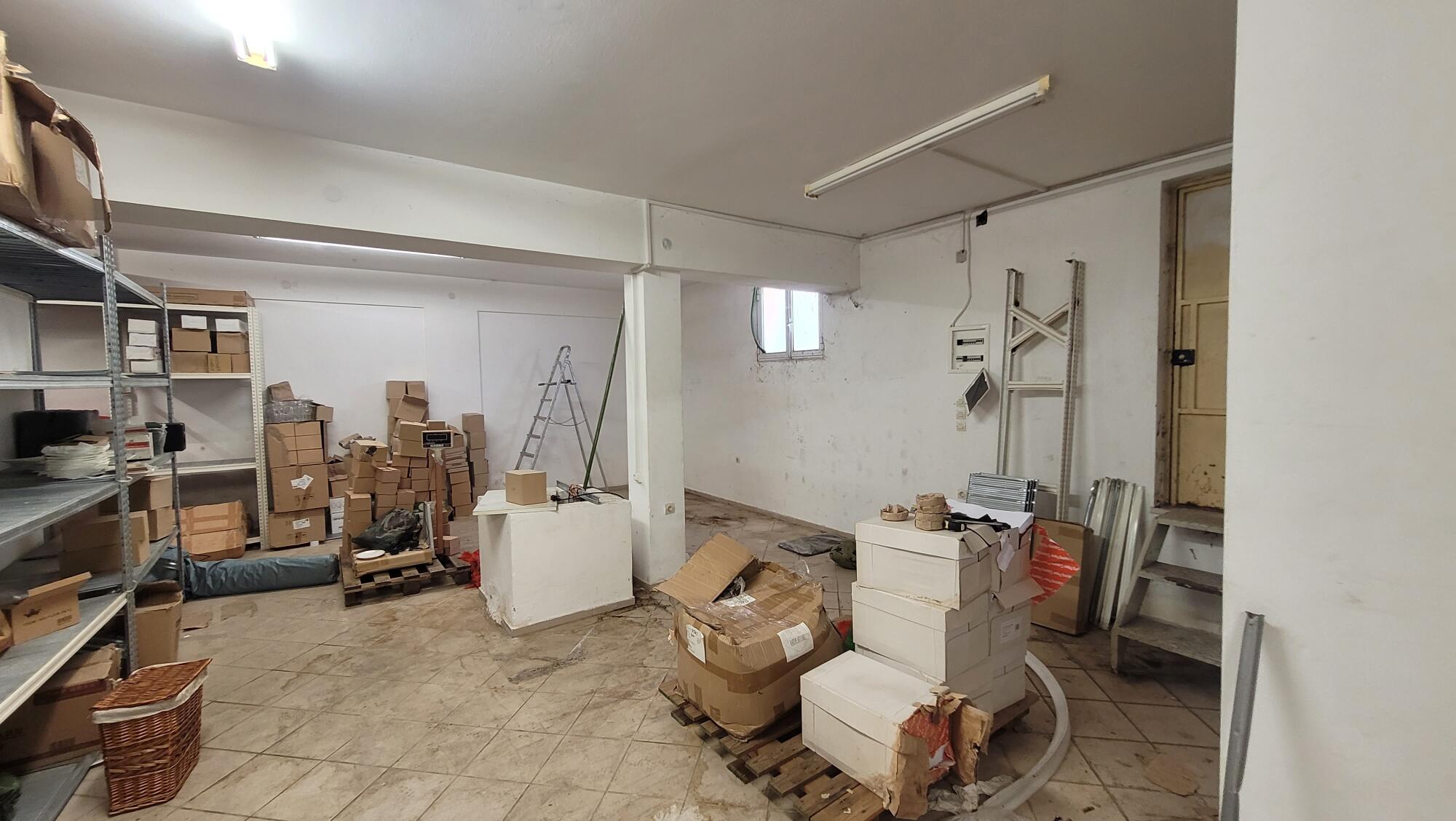 Large commercial building with basement in Corfu