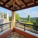 Front patio on the ground floor of Drosato detached house