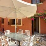 Paved courtyard, ideal for ouside sitting area