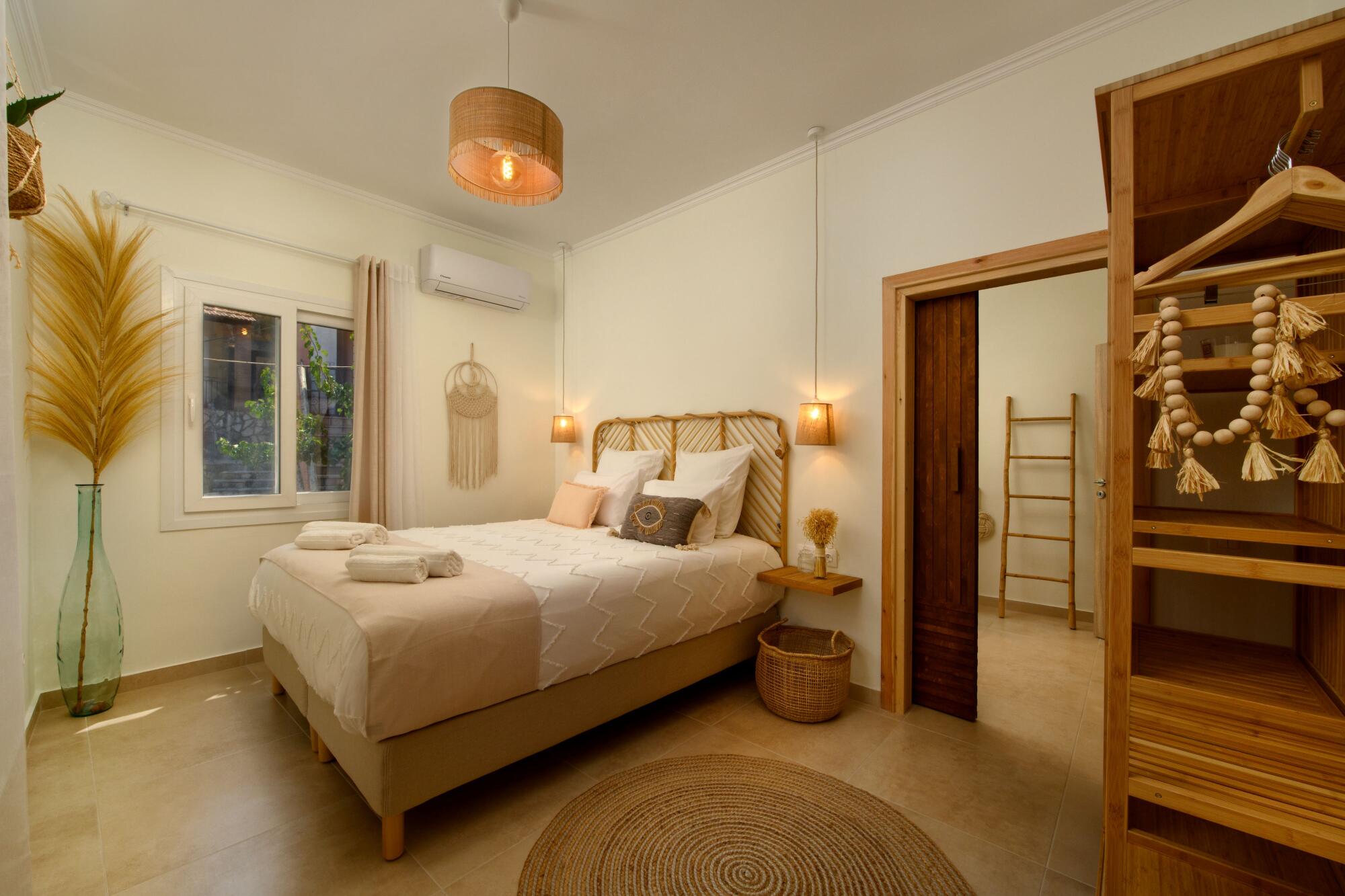 Bedroom in maisonette for sale in Liapades Corfu