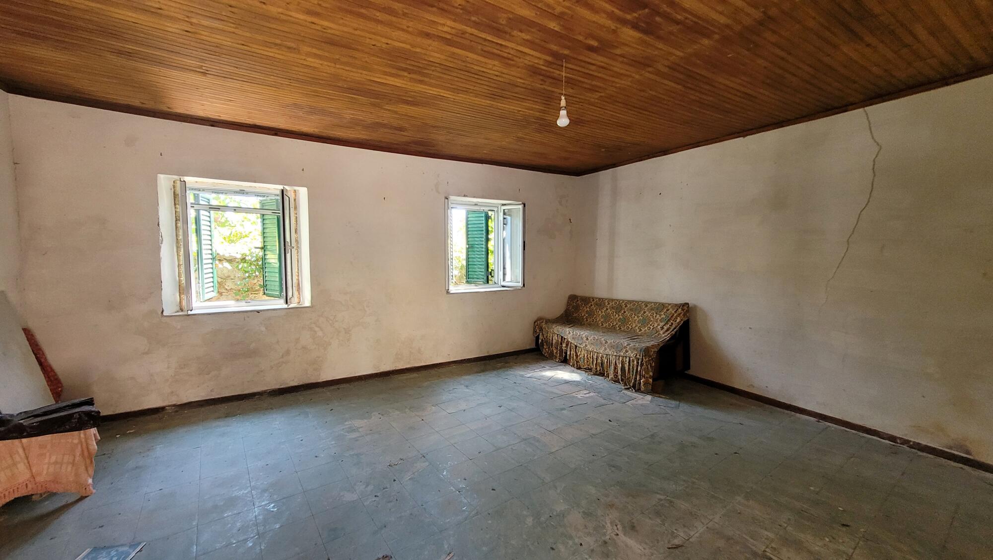 Ground floor on the semi detached house in Chlomos, South Corfu