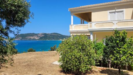 Luxury sea view villa for sale in Agios Georgios Pagi Corfu