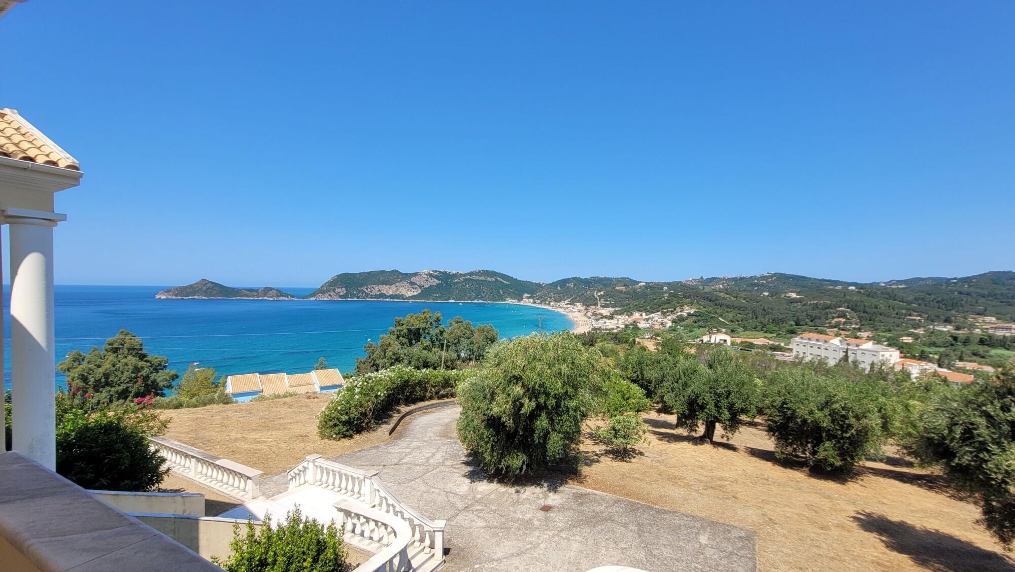 Panoramic sea view villa in North West Corfu