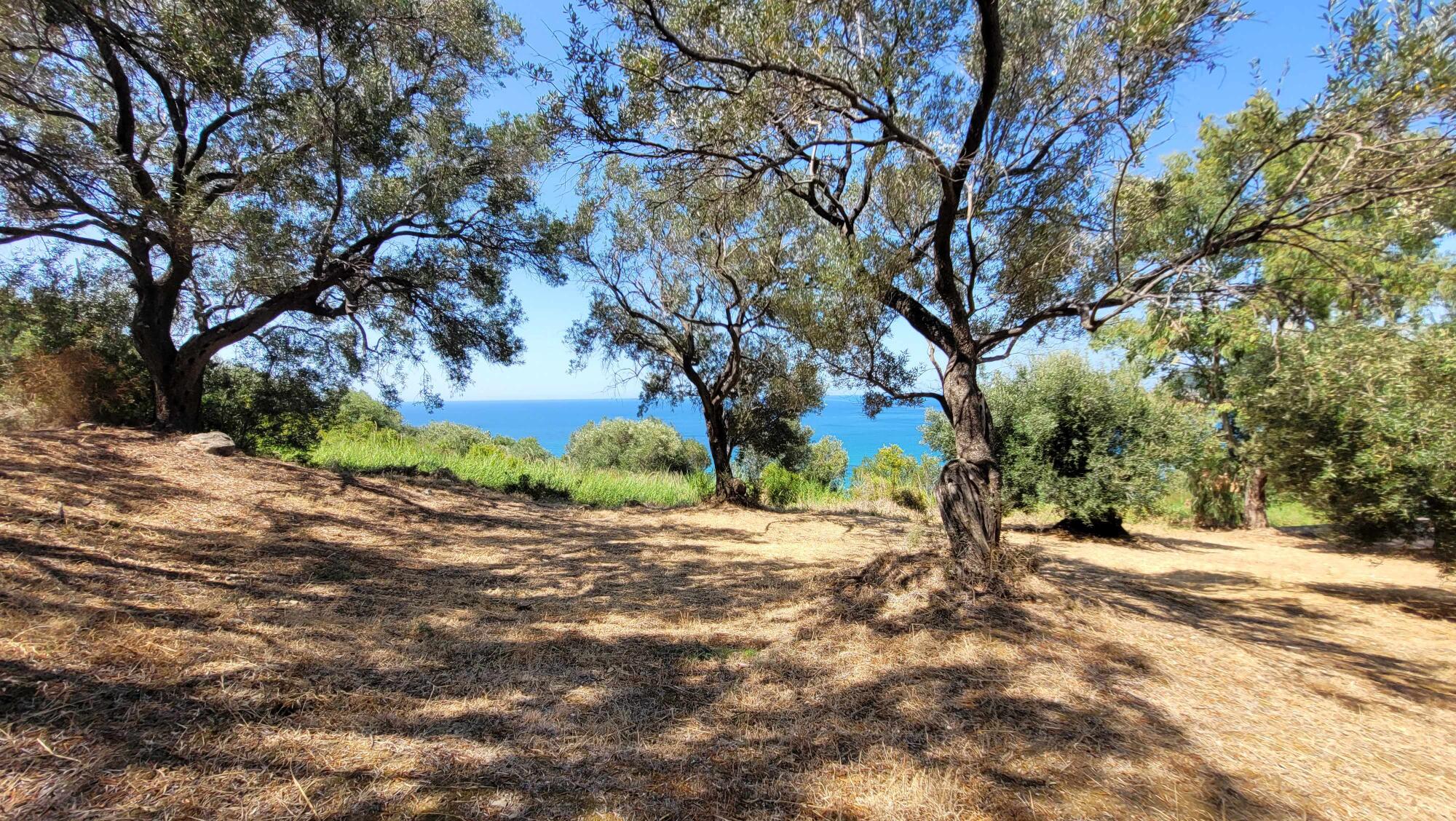 Peaceful countryside setting with extensive land and sea views