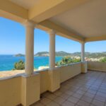 Sea view home on large plot in North West Corfu