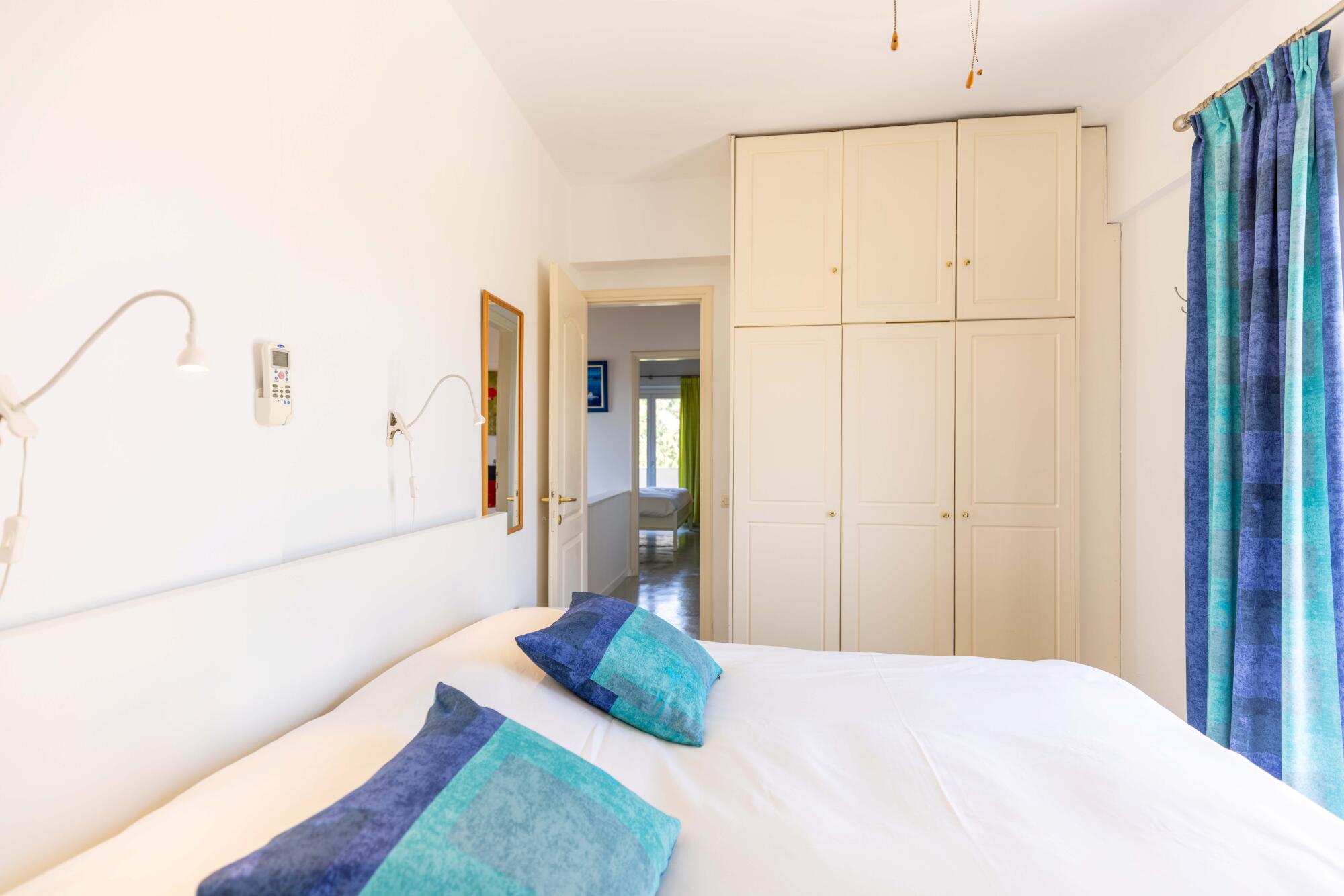 First floor bedroom in Giannades villa