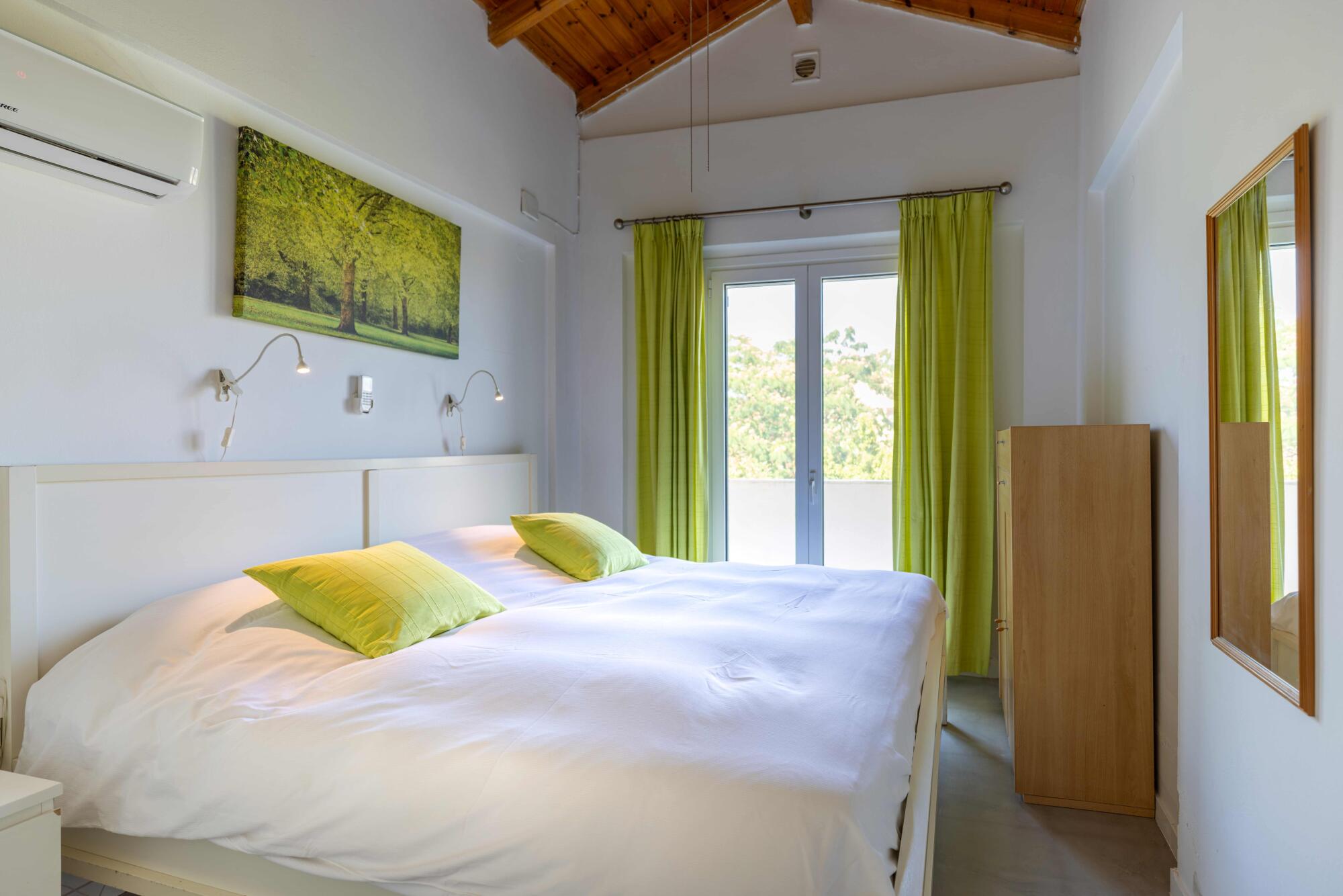 Double bed bedroom on the first floor
