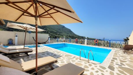 Private pool villa in Paramonas Corfu