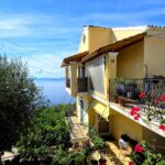 Detached house for sale with panoramic sea views in Nissaki, North East Corfu