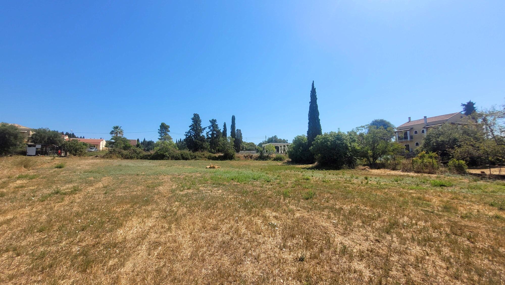 Large commercial land for rent in Triklino Corfu