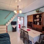 Living room of a traditional 57 sq.m. house for sale in Chlomos, Corfu